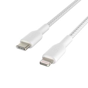 Lightning To USB-c Cable Braid 1m White