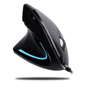 Imouse E9 Wired Left-handed Vertical Ergonomic Optical Mouse