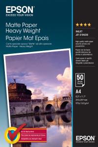 Paper Matte Heavyweight A4 50-sheet (c13s041256)