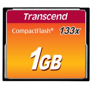 1GB 133x Compact Flash Card (max Data Transfer Rate 20mb/sec)