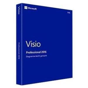 Visio Pro 2016 - 1 Pc - Medialess Pack - French