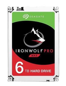 Hard Drive Ironwolf Pro 6TB Enterprise Nas SATA 3.5in 7.2k