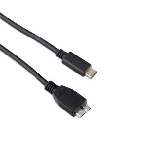 USB-c To Micro Micro B 3.1 Gen2 10gbps (1m Cable 3a) Black
