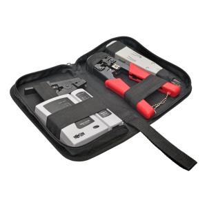 TRIPP LITE 4-Piece Network Installer Tool Kit with Carrying Case