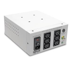 TRIPP LITE Isolator Series Dual-Voltage 115/230V 600W 60601-1 Medical-Grade Isolation Transformer, C14 Inlet, 6 C13 Outlets