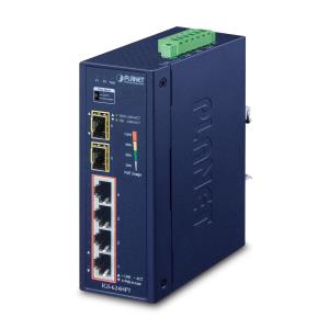 Ip30 6-port Gigabit Switch With 4-port Poe+ Plus