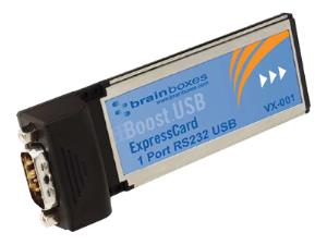 Brainboxes Expresscard 1-port Rs232