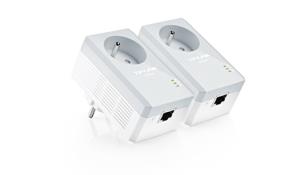 Powerline Adapter - Ac Pass Through 500mbps - Twin Pack