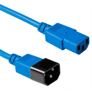 Power Connection Cable 230v C13 To C14 Blue 1.80m (ak5110)